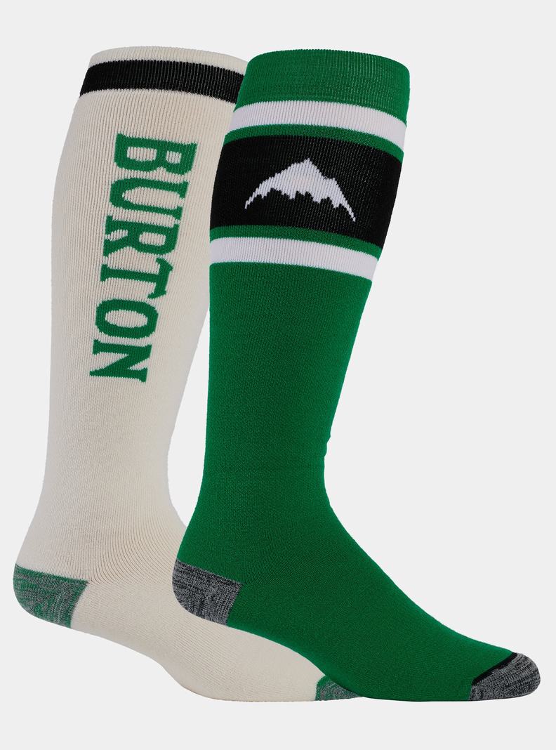Chaussettes Burton Weekend Midweight (2 Pack) Homme Vert | 501679-NLG