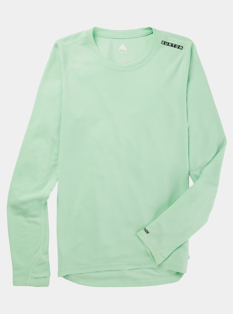 Chemise Burton Brand Active Long Sleeve Femme Vert | 318075-LGJ
