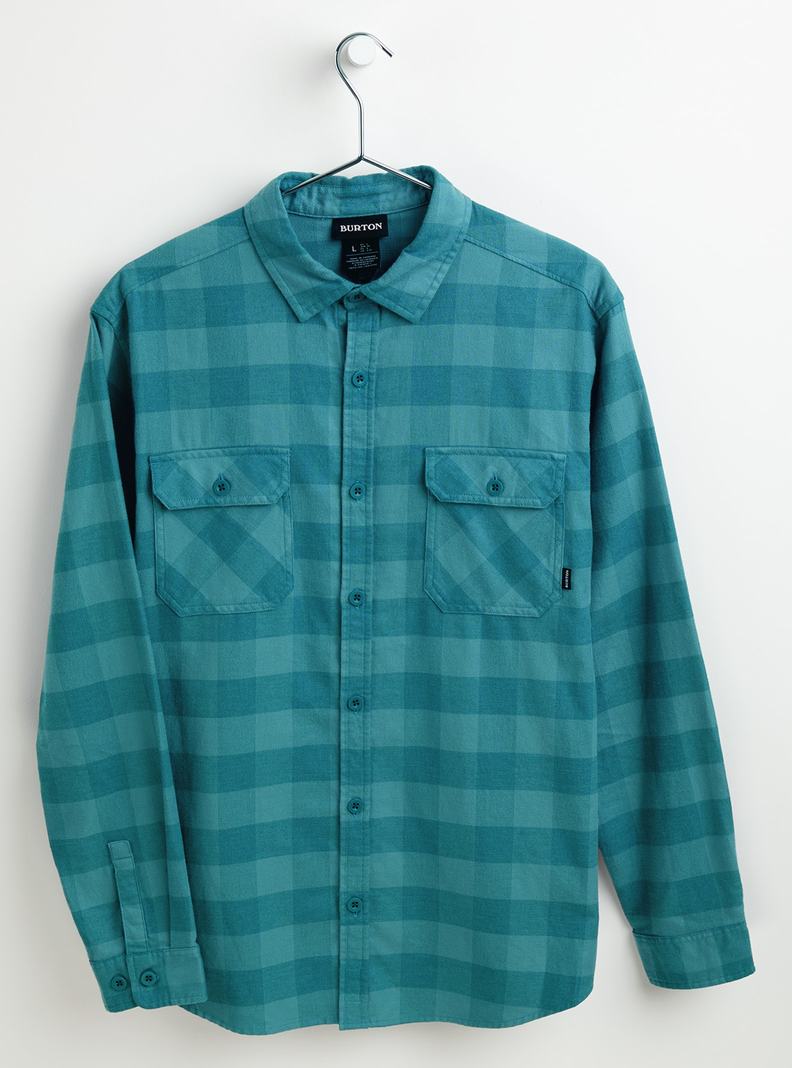 Chemise Burton Brighton Flannel Homme Bleu | 285619-ODM