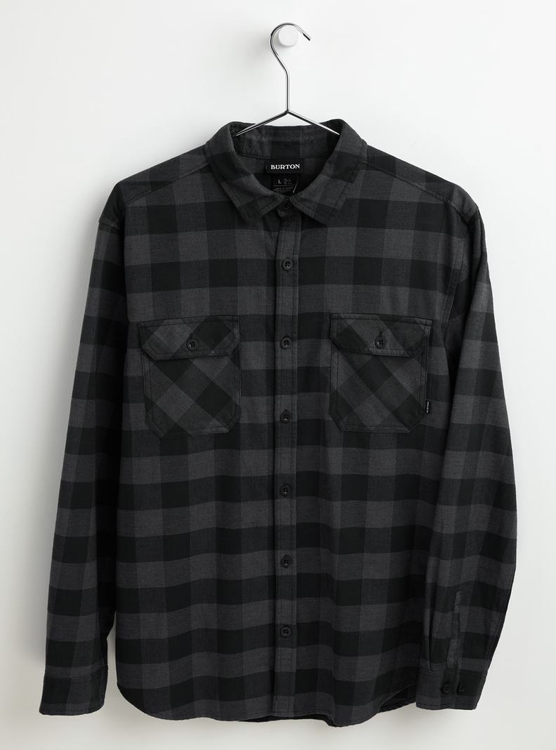 Chemise Burton Brighton Flannel Homme Noir | 294160-HFJ