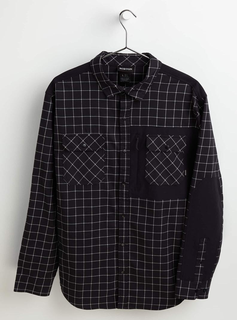 Chemise Burton Brighton Performance Flannel Homme Noir | 304251-VTG