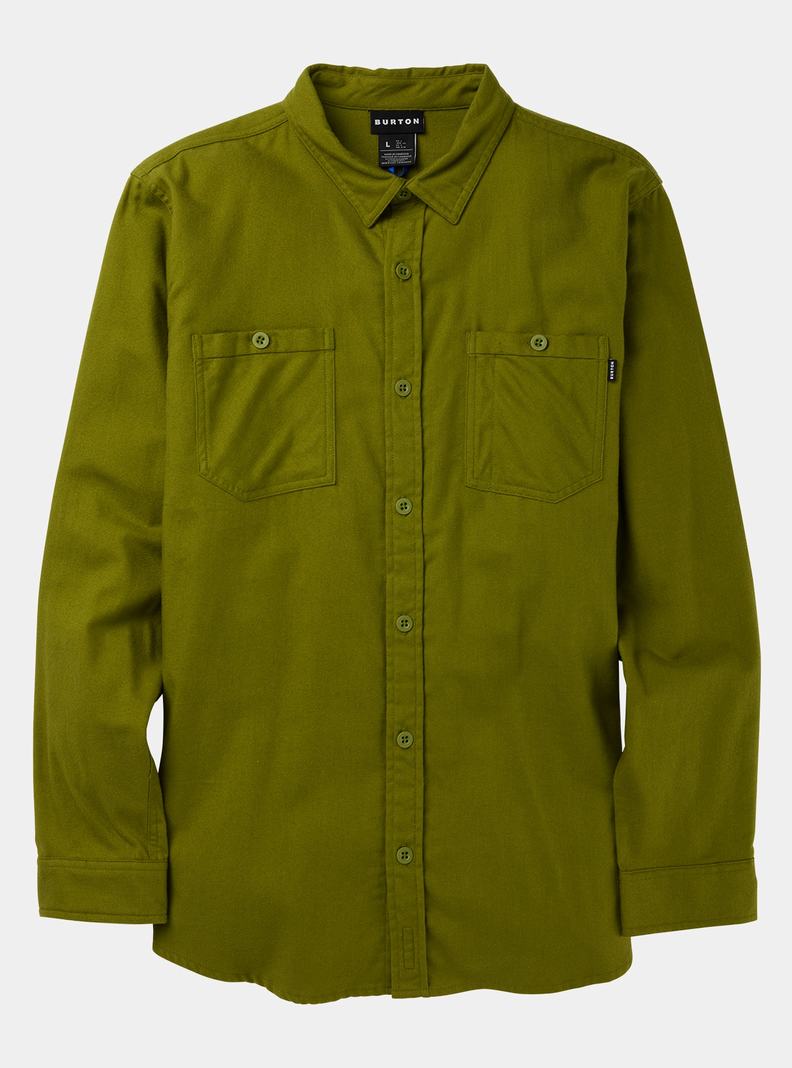 Chemise Burton Favorite Long Sleeve Flannel Homme Vert | 031489-BXV