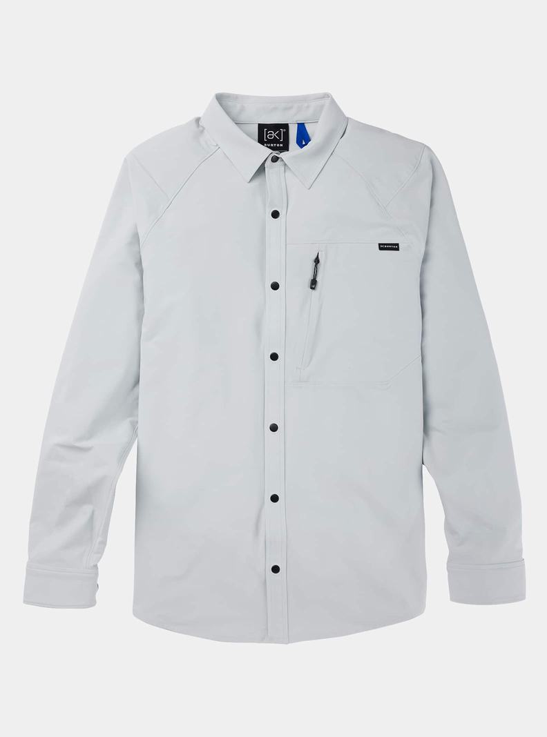 Chemise Burton [ak] Slats Long Sleeve Homme Grise | 685412-QTL