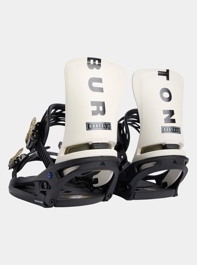 Fixation Snowboard Burton Cartel X EST® Homme Noir Blanche | 691024-BXT