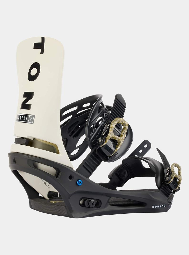 Fixation Snowboard Burton Cartel X Re:Flex Homme Noir Blanche | 215938-SZW