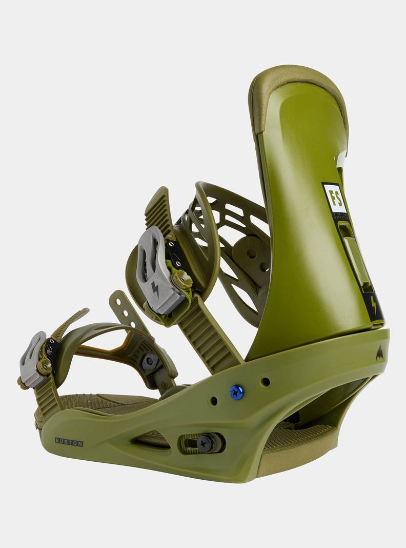 Fixation Snowboard Burton Freestyle Re:Flex Homme Vert | 064258-UPC