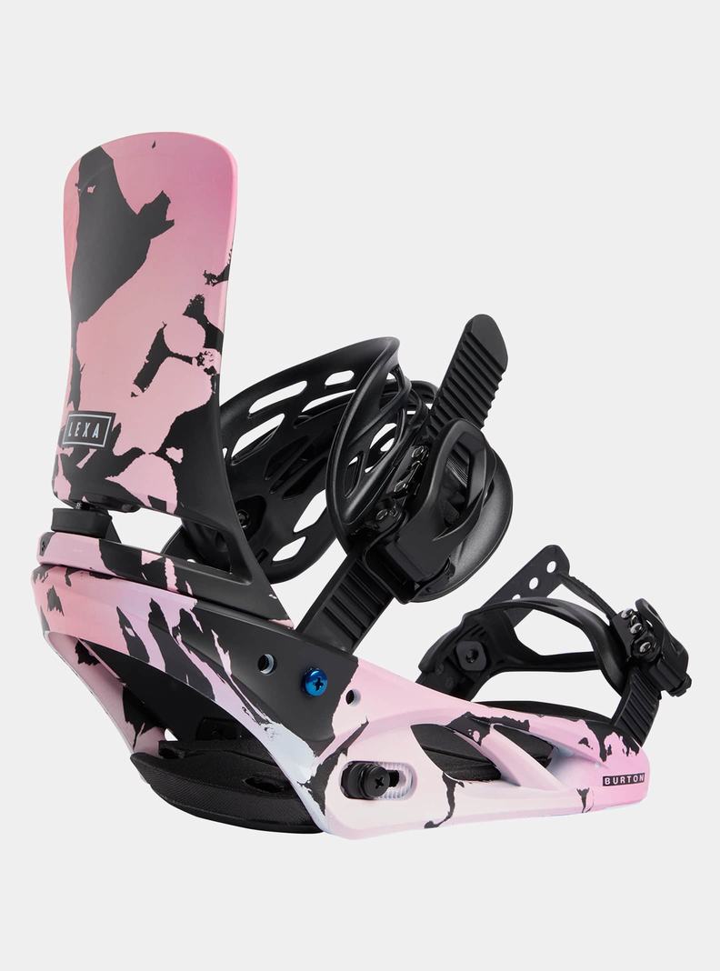 Fixation Snowboard Burton Lexa Re:Flex Femme Rose Noir | 684507-AGX
