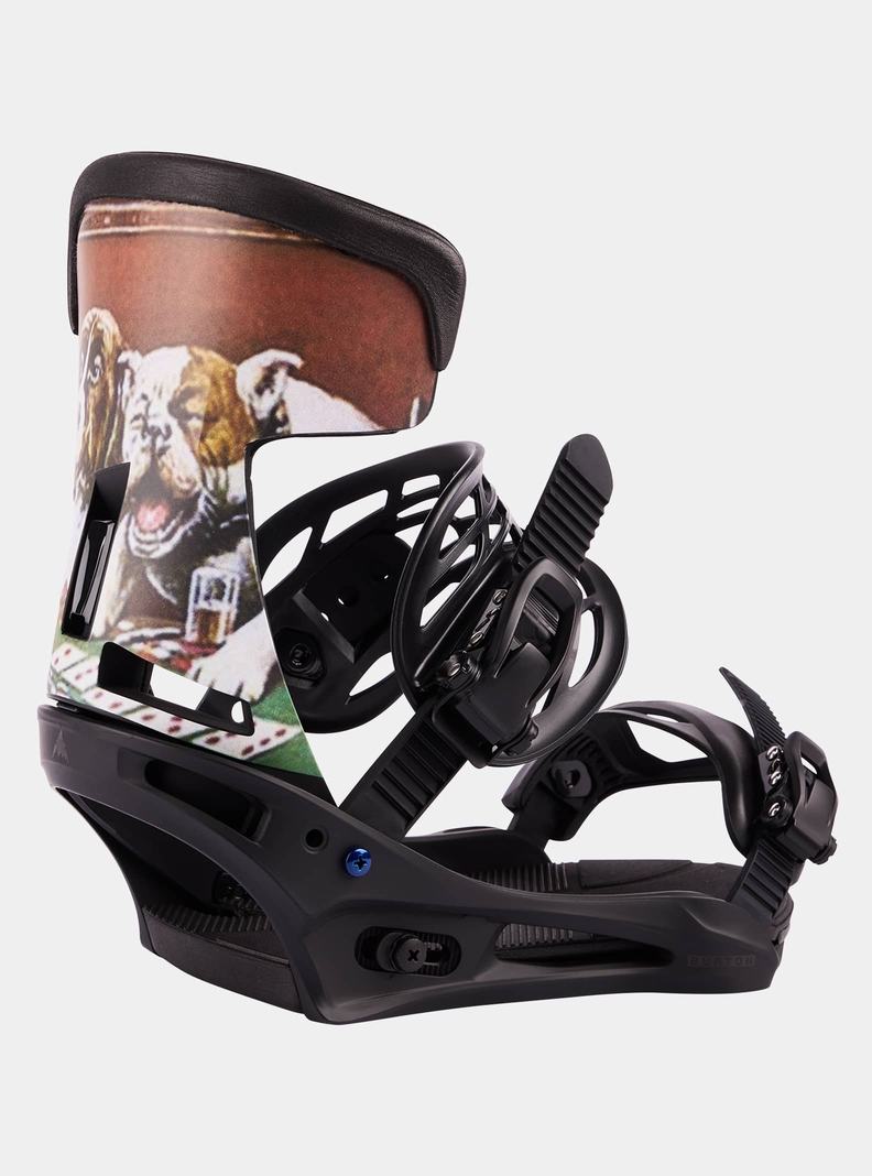 Fixation Snowboard Burton Mission Re:Flex Homme Noir | 096287-ATZ
