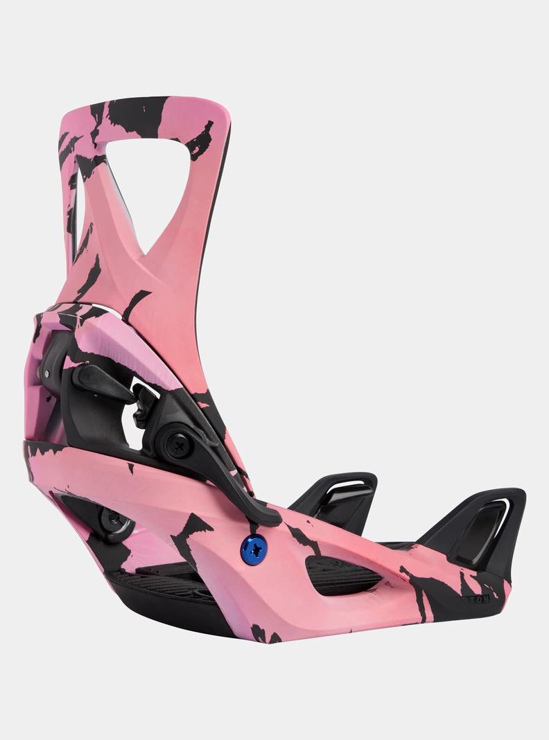 Fixation Snowboard Burton Step On® Re:Flex Femme Rose Noir | 325970-FMQ