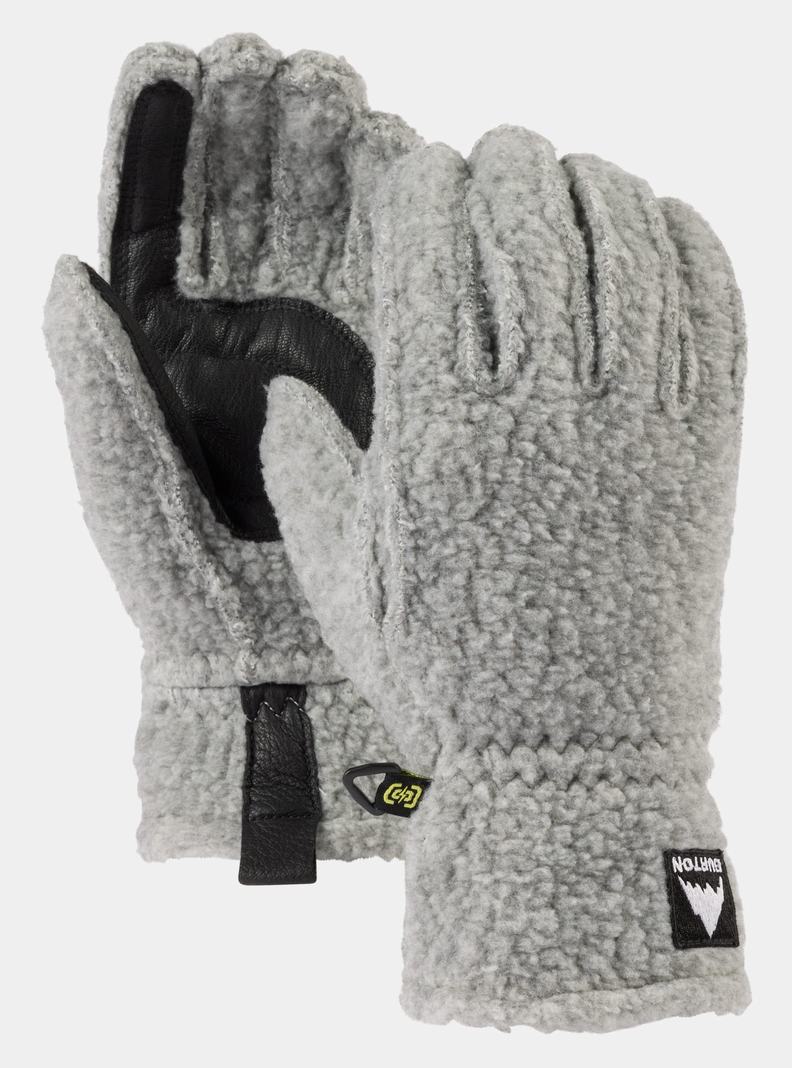 Gants Burton Stovepipe Fleece Femme Grise | 372514-PSW