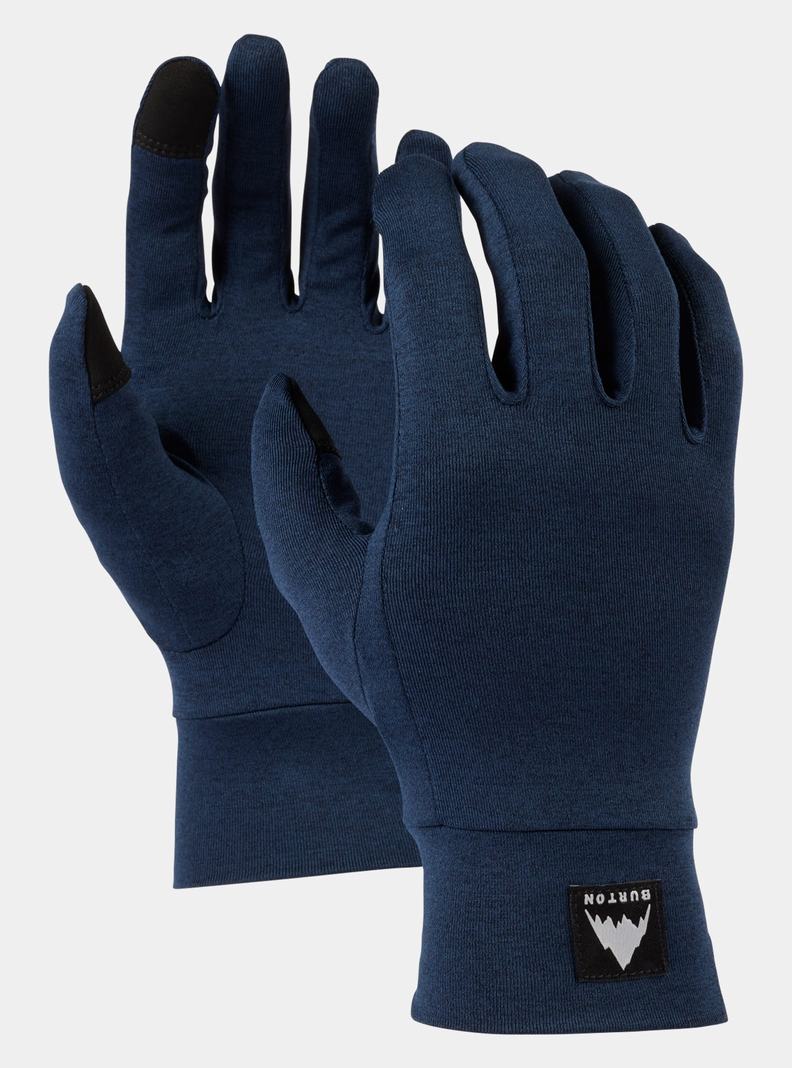 Gants Burton Touchscreen Glove Liner Femme Bleu | 796518-FJV