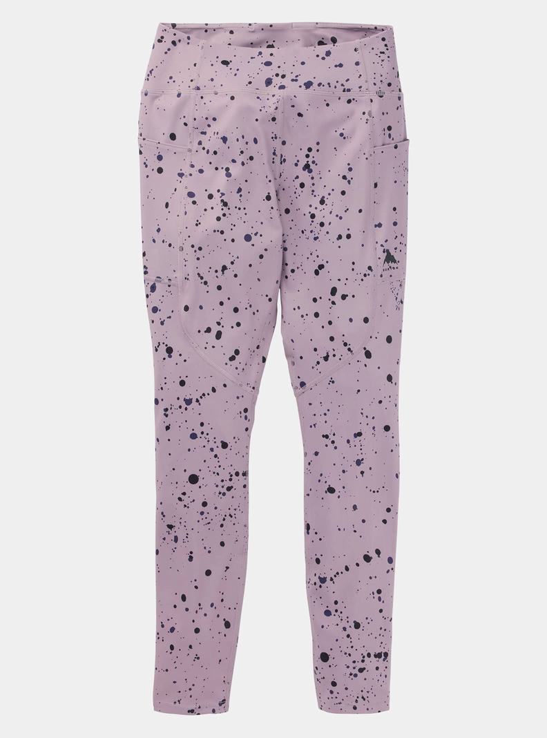 Leggings Burton Multipath Pocket Femme Lavande | 630182-WJO