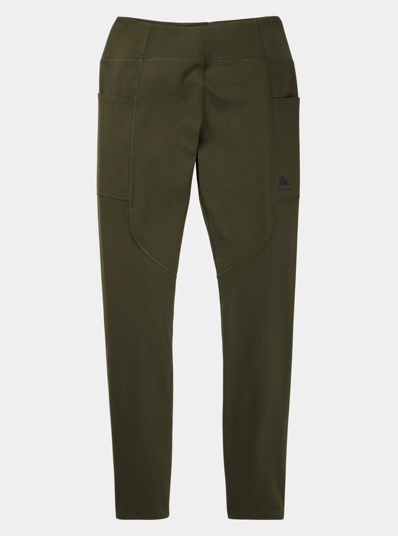 Leggings Burton Multipath Pocket Femme Vert | 832097-UAY