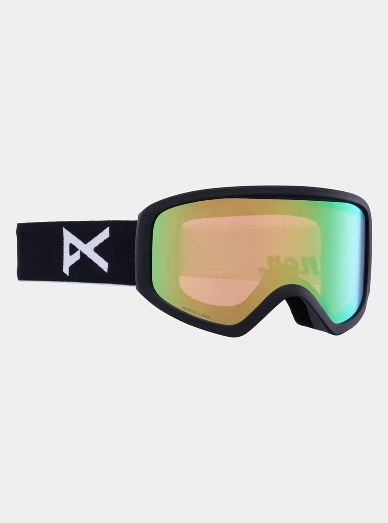 Lunette Ski Burton Anon Insight Goggles + Bonus Lens Femme Noir Vert | 691572-GOF