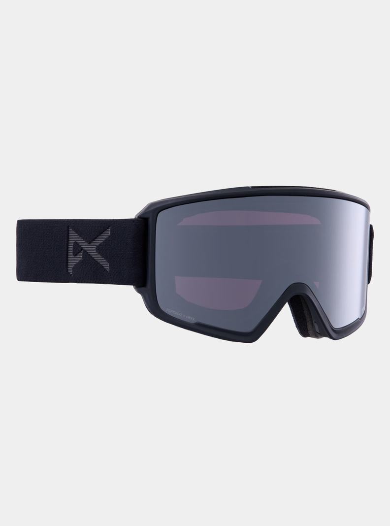Lunette Ski Burton Anon M3 Goggles + Bonus Lens + MFI® Face Mask Homme Orange Noir Violette | 239416-JVZ