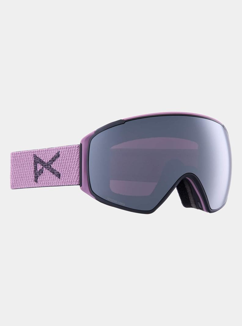 Lunette Ski Burton Anon M4S Goggles (Toric) + Bonus Lens + MFI® Face Mask Femme Violette Orange Noir | 149370-TVN