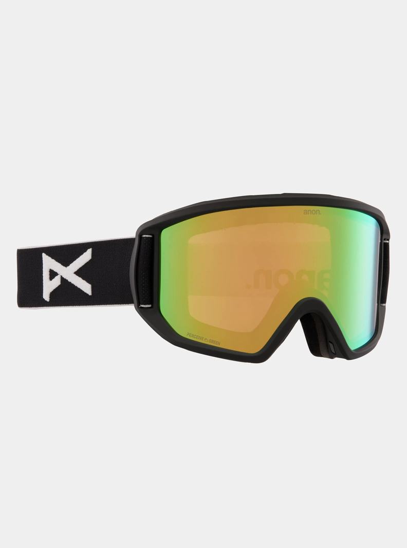 Lunette Ski Burton Anon Relapse Goggles + Bonus Lens Femme Noir Vert | 293018-VGW
