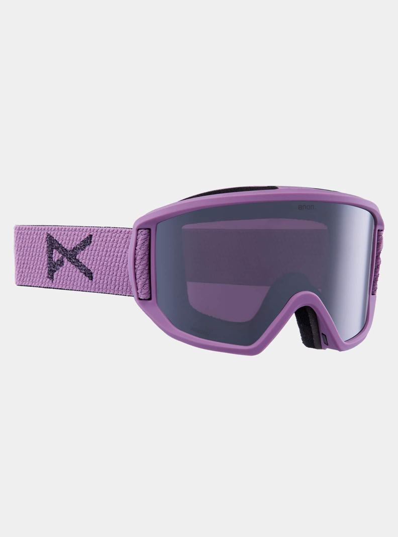 Lunette Ski Burton Anon Relapse Goggles + Bonus Lens Femme Violette Orange Noir | 825793-FXW