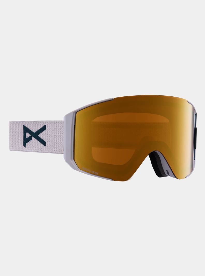 Lunette Ski Burton Anon Sync Goggles + Bonus Lens Homme Grise Orange | 759048-ADE