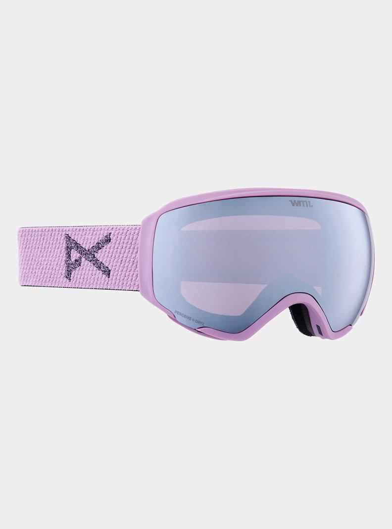 Lunette Ski Burton Anon WM1 Goggles + Bonus Lens + MFI® Face Mask Femme Violette Orange Noir | 827514-QAY