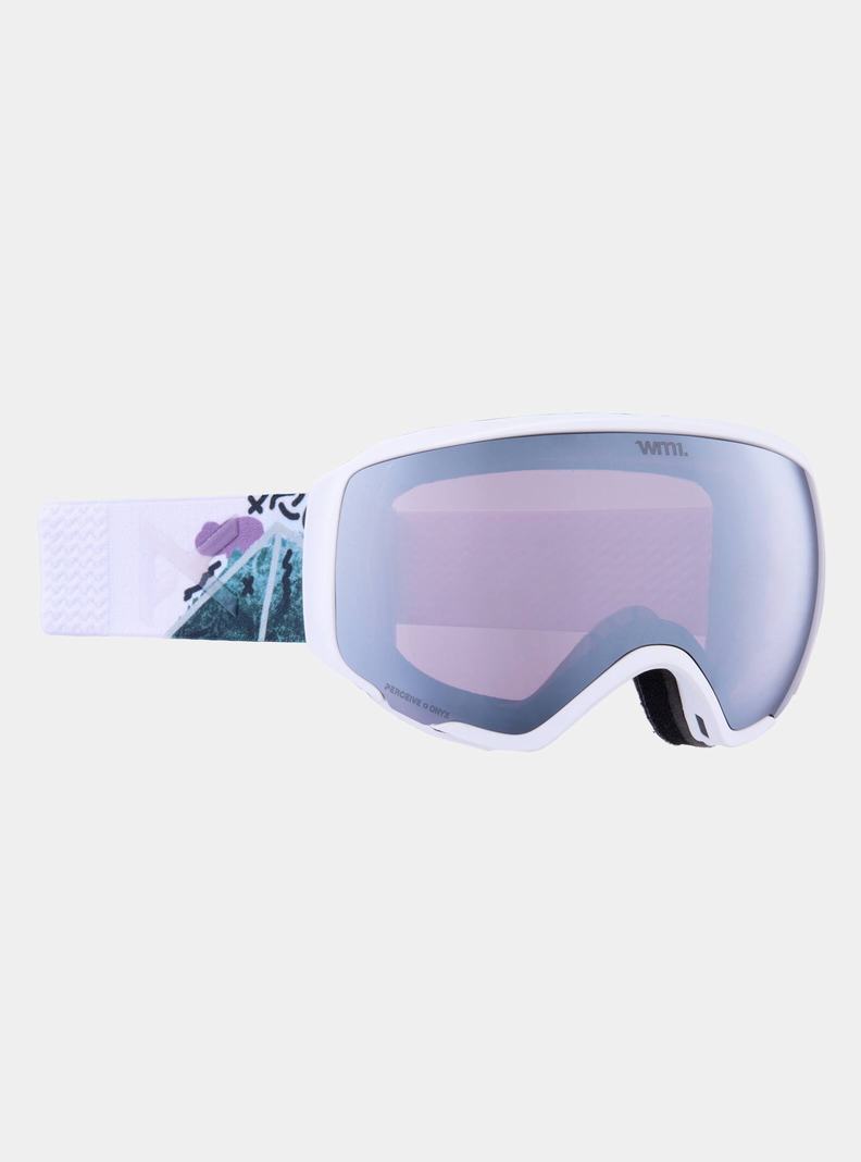 Lunette Ski Burton Anon WM1 Goggles + Bonus Lens + MFI® Face Mask Femme Orange Noir Violette | 860134-VMG
