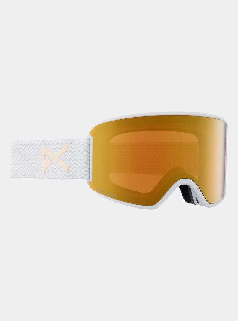 Lunette Ski Burton Anon WM3 Goggles + Bonus Lens + MFI® Face Mask Femme Orange | 429157-FWB