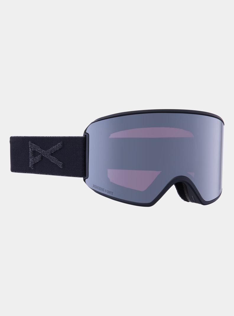 Lunette Ski Burton Anon WM3 Low Bridge Fit Goggles + Bonus Lens + MFI® Face Mask Homme Orange Noir Violette | 291854-MHA
