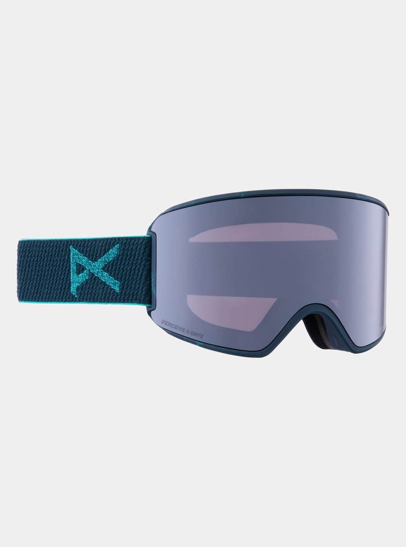 Lunette Ski Burton Anon WM3 Low Bridge Fit Goggles + Bonus Lens + MFI® Face Mask Homme Orange Noir Violette | 769835-XCR