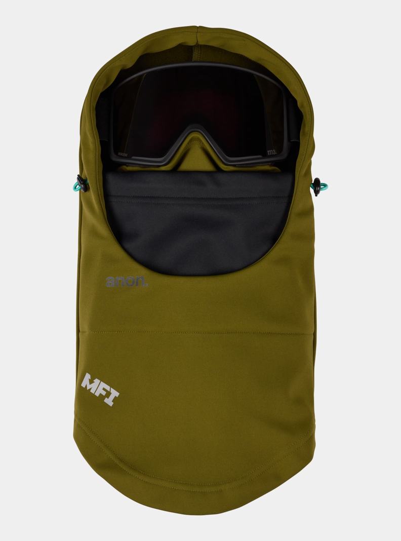 Masque Burton Anon MFI® Encapuchonné Balaclava Homme Vert | 571049-UNJ