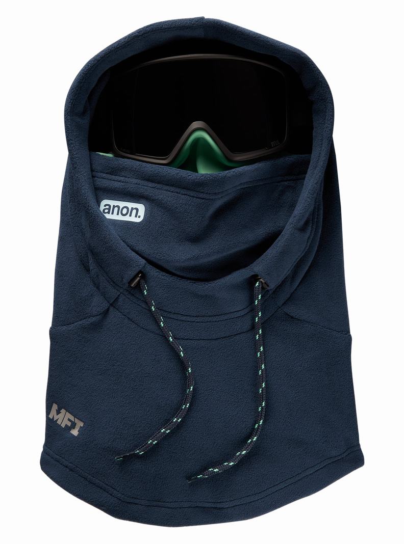 Masque Burton Anon MFI® Fleece Helmet Hood Homme Bleu Marine | 306842-VCH