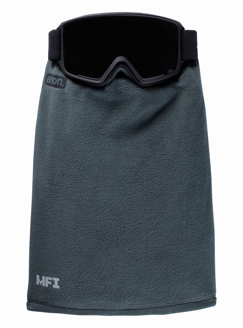 Masque Burton Anon MFI® Microfur Neck Warmer Homme Grise | 513760-LSW