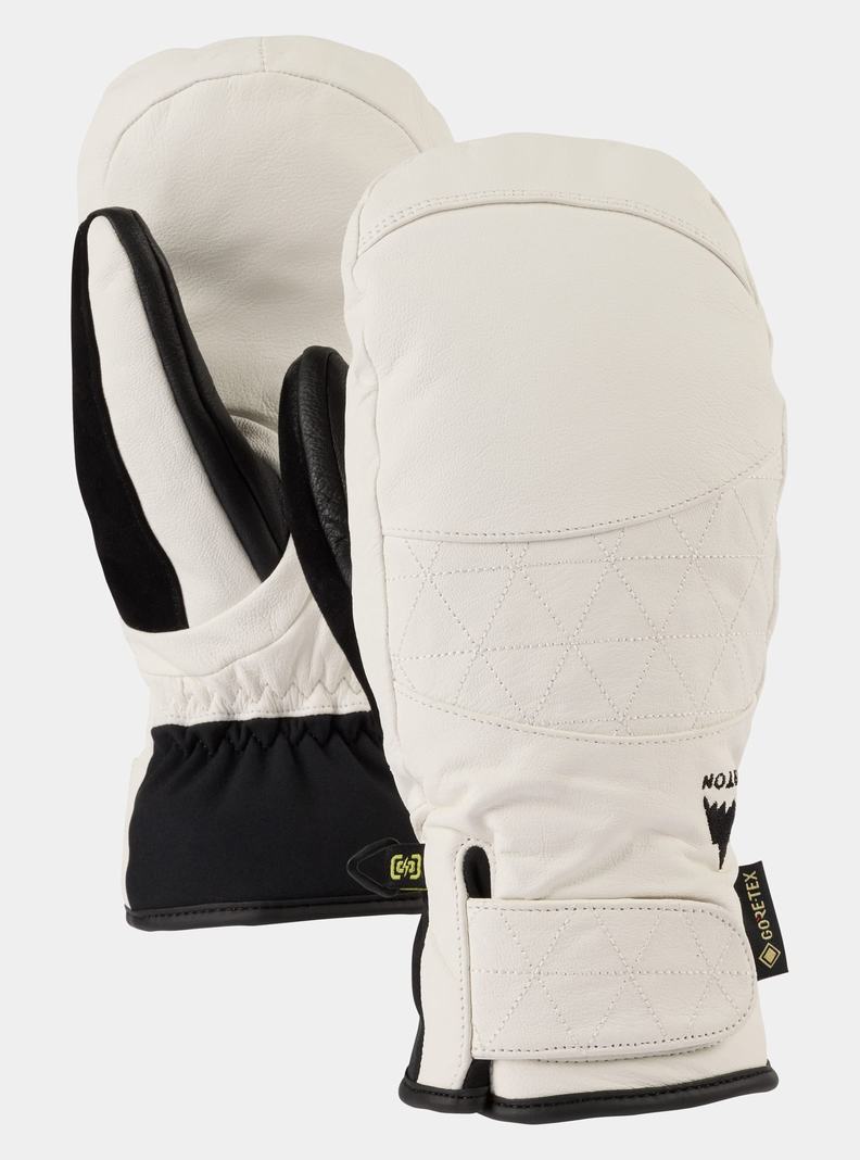 Mitaine Burton Gondy GORE-TEX Cuir Femme Blanche | 845203-LGO
