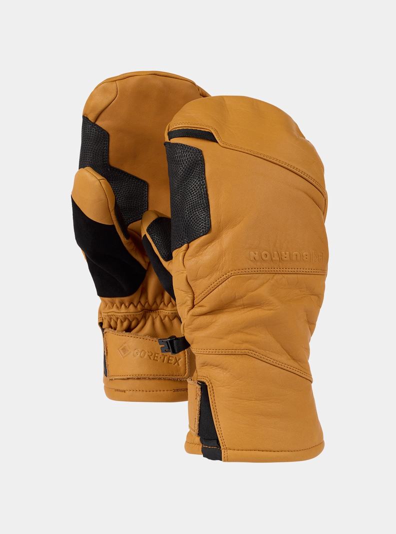 Mitaine Burton [ak] Clutch GORE-TEX Cuir Homme Orange | 650374-JAU