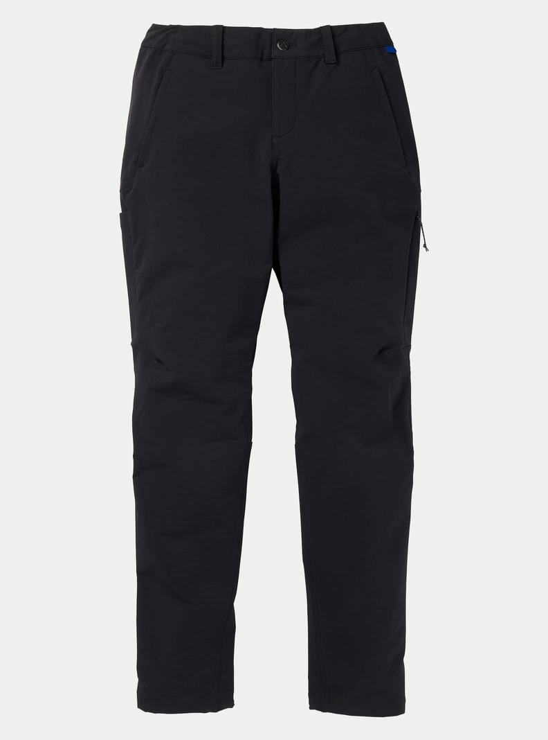 Pantalon Burton D'hiver Shelter Brushed Femme Noir | 753981-HQA