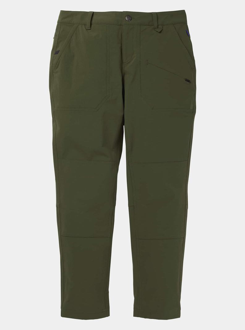 Pantalon Burton Multipath Utility Femme Vert | 542068-NLF
