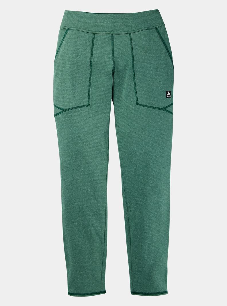 Pantalon Burton Stockrun Grid Femme Marron | 251849-CPX