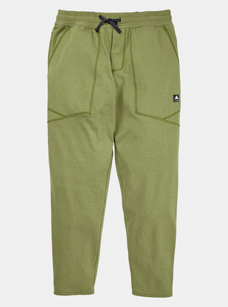 Pantalon Burton Stockrun Grid Homme Vert | 984250-ZOW