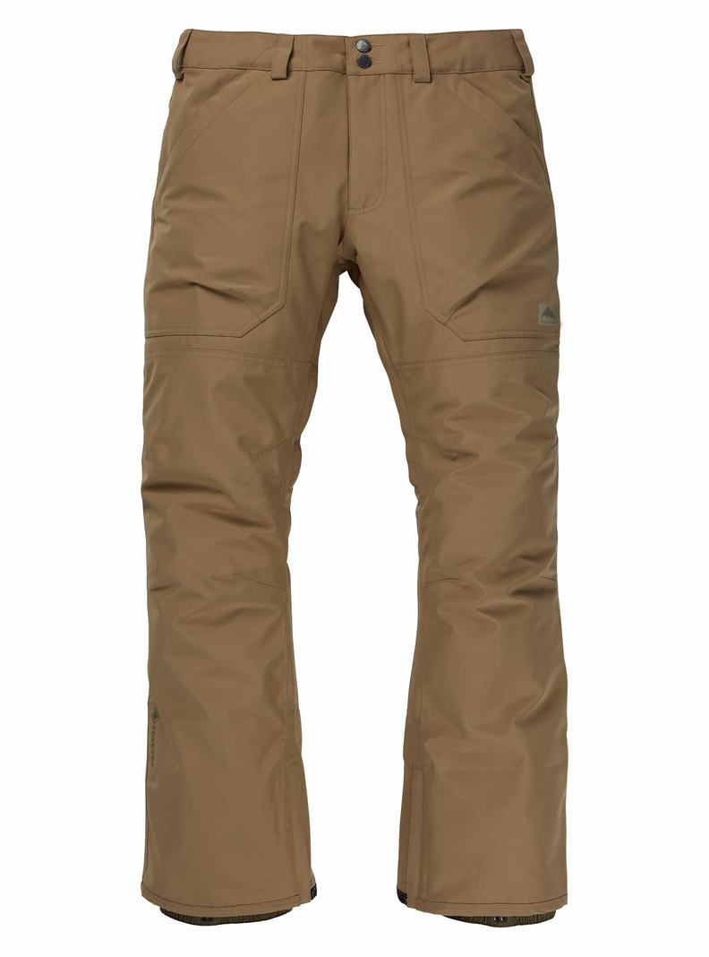 Pantalon Snowboard Burton Ballast GORE‑TEX 2L (Corta) Homme Kaki | 347608-HWF