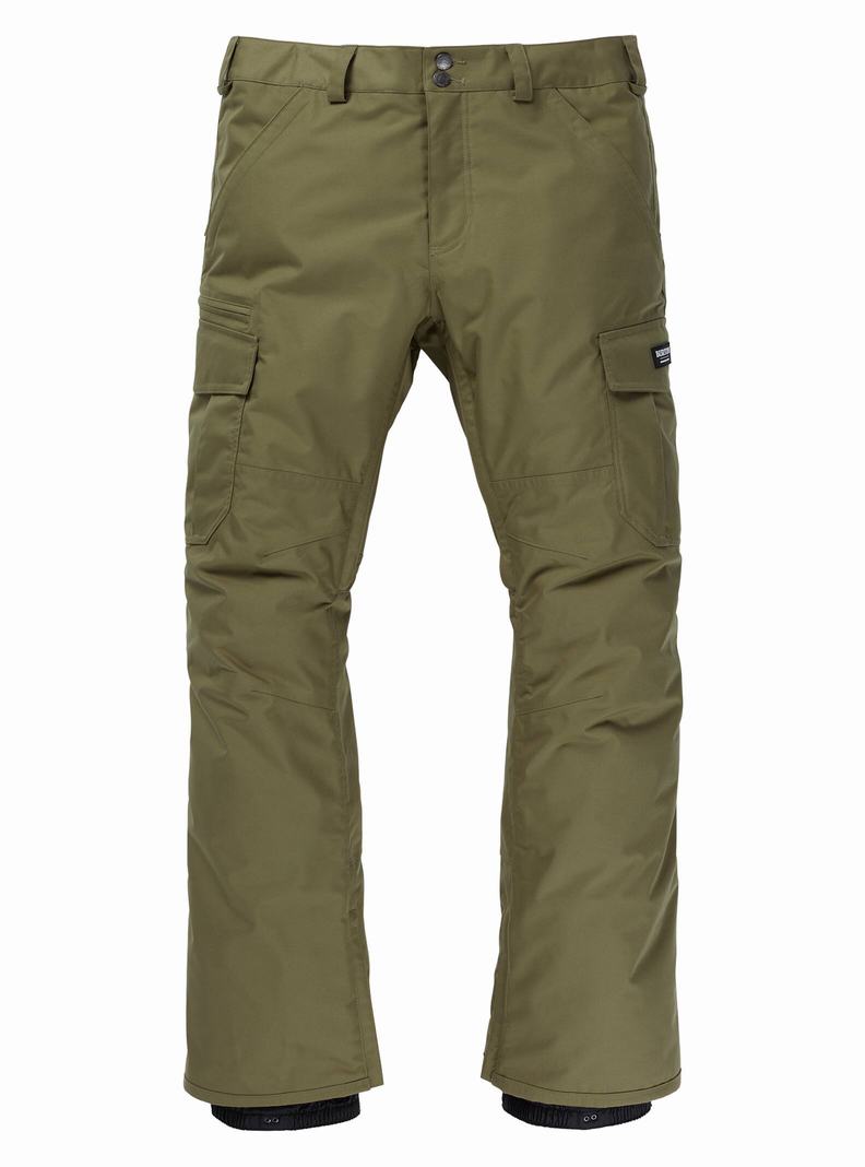 Pantalon Snowboard Burton Cargo 2L (Corta) Homme Vert Olive | 568302-EQL