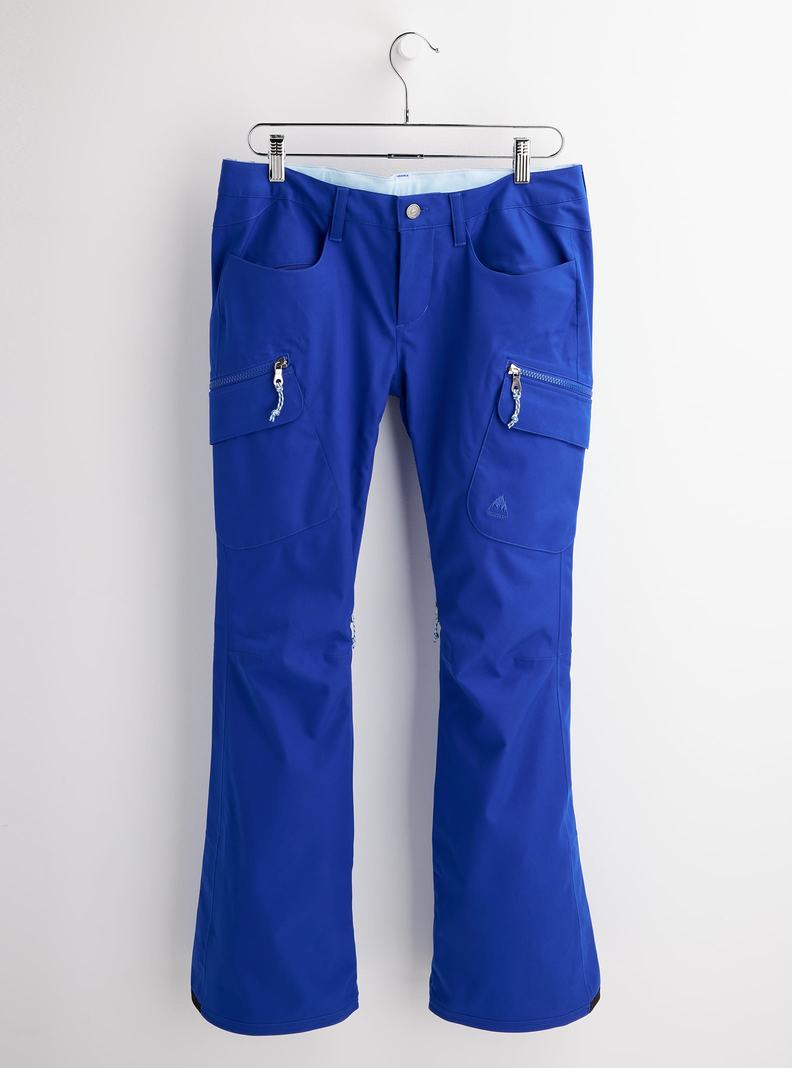 Pantalon Snowboard Burton Gloria Femme Bleu | 136804-WNR