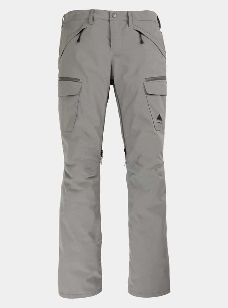 Pantalon Snowboard Burton Gloria Stretch 2L Femme Grise | 425307-TRK