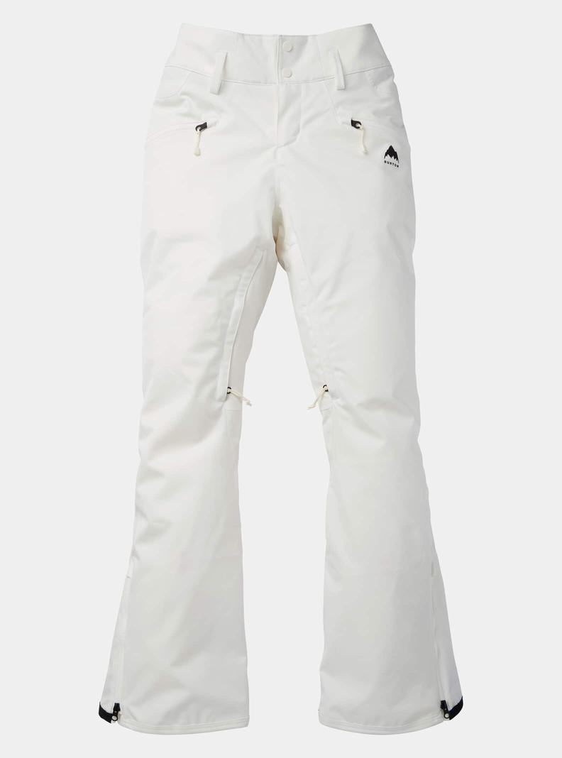 Pantalon Snowboard Burton Marcy High Rise Stretch Femme Blanche | 317482-USZ
