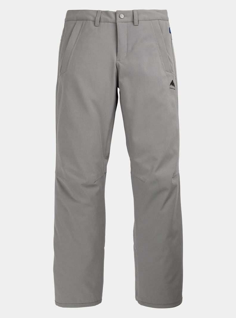 Pantalon Snowboard Burton Society 2L (Corta) Femme Grise | 490827-FUS