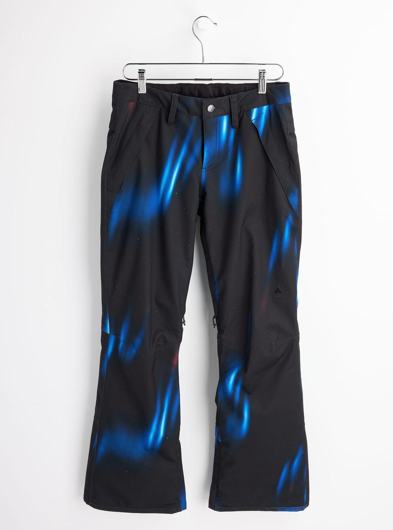 Pantalon Snowboard Burton Society Femme Noir Bleu | 610423-EIC