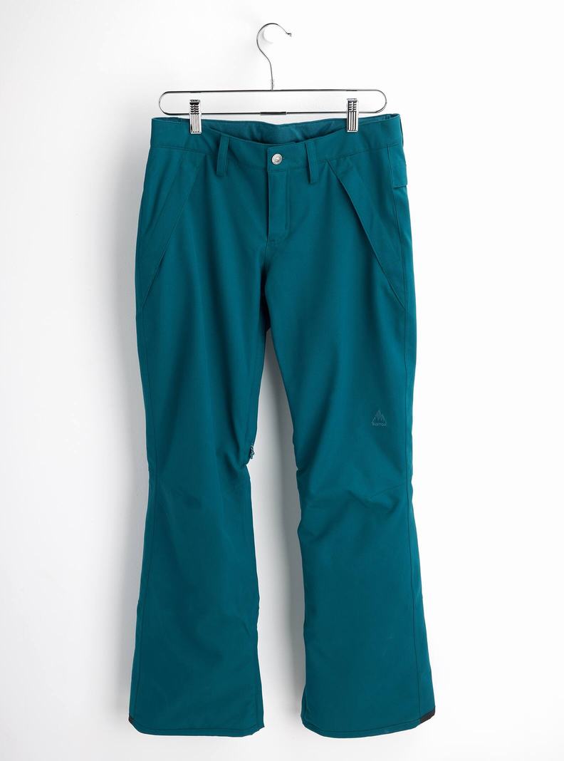 Pantalon Snowboard Burton Society Femme Bleu | 960754-BXC