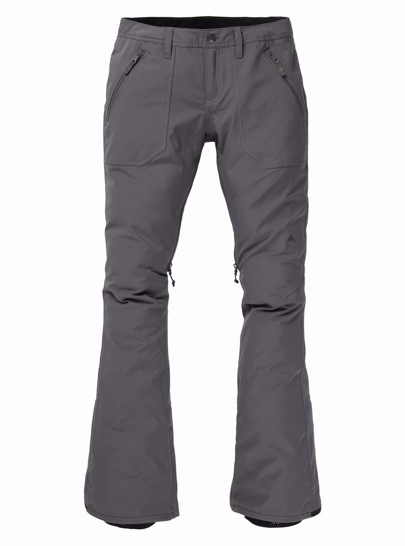 Pantalon Snowboard Burton Vida Femme Grise | 460253-TIH