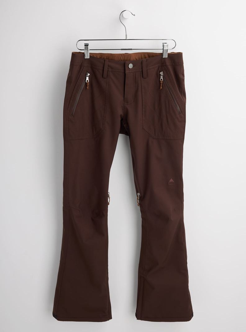 Pantalon Snowboard Burton Vida Femme Marron | 623150-PGF
