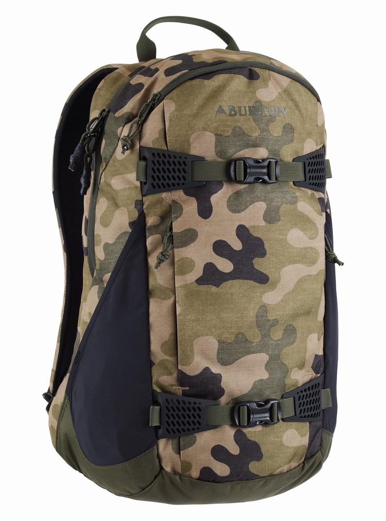 Sac à Dos Burton Day Hiker 25L Unisex Vert Olive Camouflage | 081239-JZA
