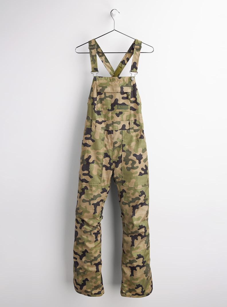 Salopette Burton Avalon Femme Vert Olive Camouflage | 508214-DKX