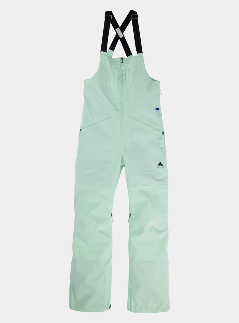 Salopette Burton Reserve Stretch 2L Femme Vert | 712943-KEZ